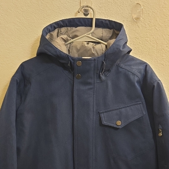 Merrell Men's Dark Blue Hooded Winter Jacket - Large - Picture 4 of 15